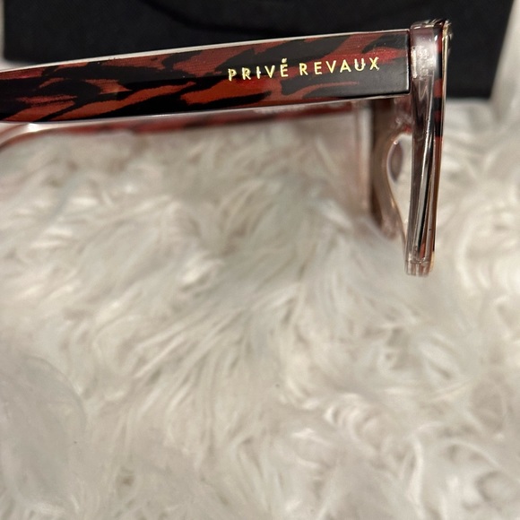 Privé Revaux Real Drip Sunglasses Brown Marble - Picture 4 of 6